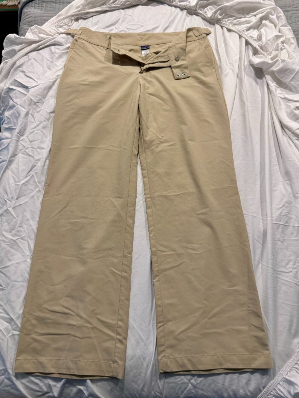 Patagonia Women's Stretch Tan Pants Size 10